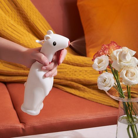 Regadera blanca de 500 ml, ideal para niños. (1/4)
