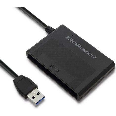 Qoltec USB 3.0 Adapter für 2,5" SATA3 HDD/SSD-Laufwerke (1/5)