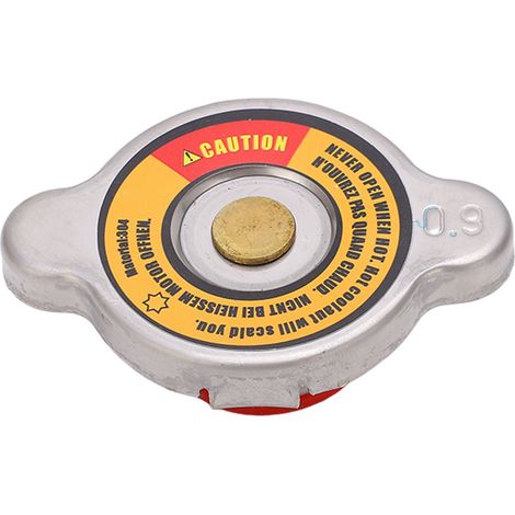 Couvercle de réservoir de carburant en alliage d'aluminium, étanche, protection de radiateur moteur pour excavatrice chargeuse, rouge petit modèle (1/5)