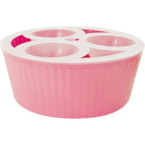 Pot de fleurs en jacinthe à 3 trous, pot de fleurs avec culture sans terre, support de bulbe avec culture d'eau, accessoire de , vase transparent pour jardiniers, débutants (1/5)