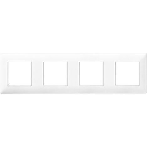 VIMAR - 14669.01 Placa 8M (2+2+2+2) int71 blanco