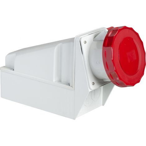 SCHNEIDER 81182 Prise murale 63A 3P+TT 380-415V IP67 (1/2)