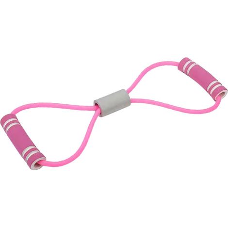 Fasce elastiche a forma di otto, di lunghezza regolabile, per lo stretching di braccia e spalle.