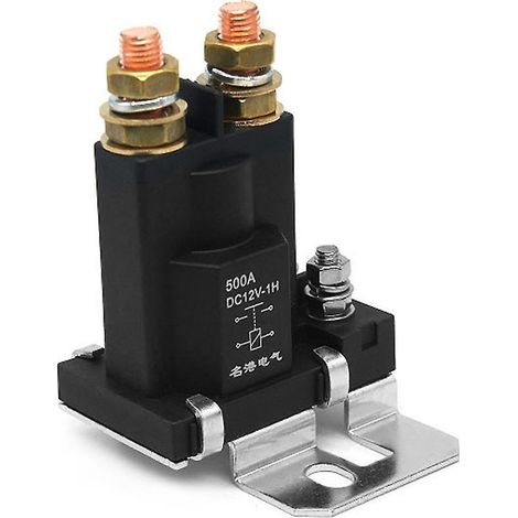 12/24V 500A High Current Relay Intelligent Dual Battery Isolator Switch for Camping Car Starting Rel-12V-