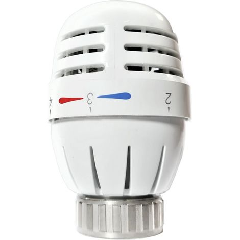 Thermostatkopf mit Sensor für Heizkörper Pettinaroli 106CN weiß (1/3)