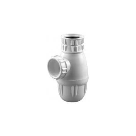 Sifón de lavabo con base grande y altura ajustable - Tubo 40