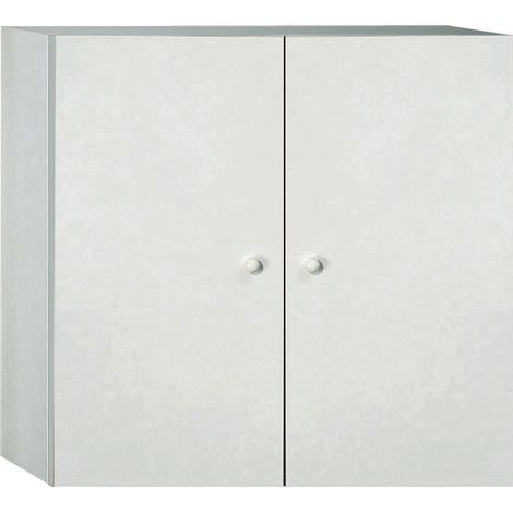 pensile 2 ante 59x62 - bianco (1/3)