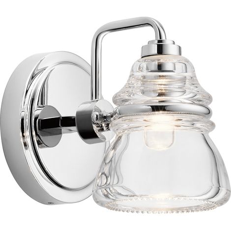 Elstead Kichler Talland Lampada da parete per bagno Cromo lucido, IP44 (1/4)