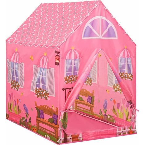 Tente de jeu pour enfants Rose 69x94x104 cm