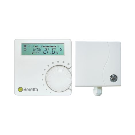 Beretta Comando Remoto Cronotermostato Alpha 7D Settimanale Digitale Wi-Fi per Caldaia 20101748