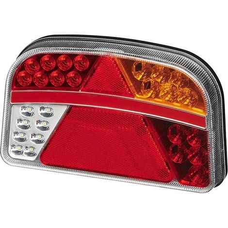 Fanale posteriore 6 funzioni 240x150mm LED destro (1/5)