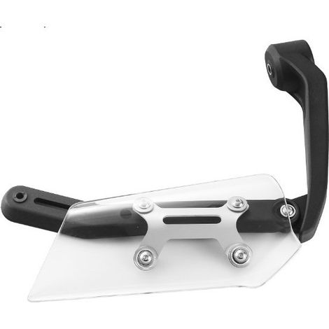 Motorcycle accessories for Yamaha MT09 MT-09 SP 2024: windscreen protector, hand guards and armrest support. (1/4)