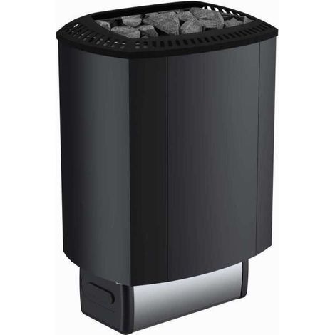 Harvia 200 Sound E 9 kW finnischer Saunaofen Schwarz elektrischer Saunaofen