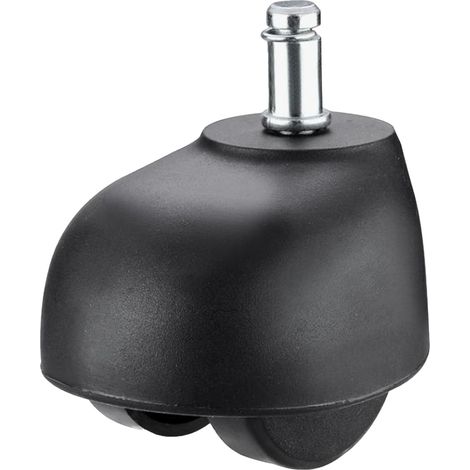 Ortviai Roulettes Universelles pour Fauteuil de Bureau – 88 mm, Nylon Silencieux, Charge Élevée, 1 pièce (1/4)