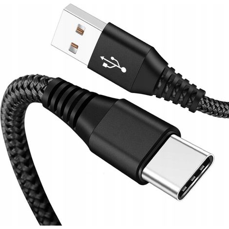Cable cargador flexible y resistente con conexión micro USB para carga rápida QC 3.0, 3A y 2M. (1/5)