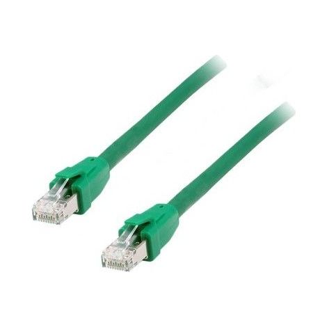 Equip Patchkabel Cat8.1 SFTP 2xRJ45 0.50m grün LSZH