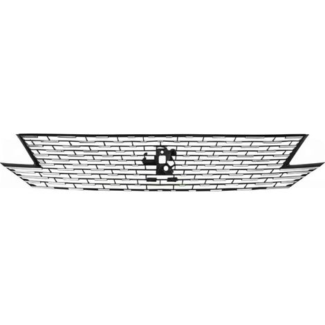 Grille de calandre avant noire et finition chromée Peugeot 3008 2 phase 1 2016-2020
