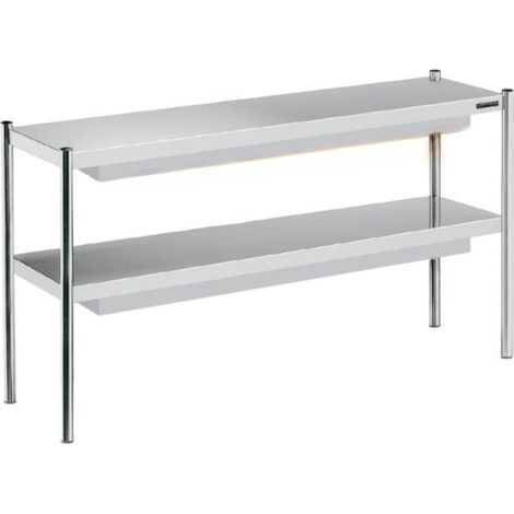 Étagère de Table Double Inox Profondeur 350mm - Distform