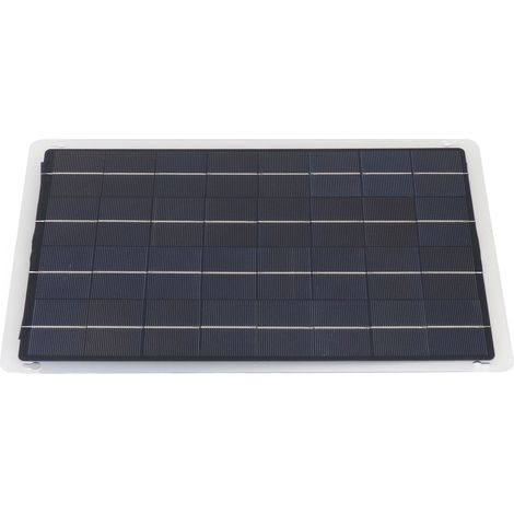 12V 20W Solar-Batterieladegerät, integrierter MPPT-Regler, IP67 wasserdichtes Solarpanel, Batteriewartung (1/5)