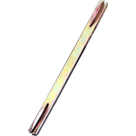 Axe fendu acier 8x120 mm - Tige carrée robuste pour poignées porte fenêtre - Résistant corrosion et torsion - Installation facile - Intérieur Extérieur (1/5)
