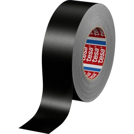 Tesa 56359-00000-00 Nastro Adesivo in Tela Plastificata 38mm x 25m colore Nero (1/5)