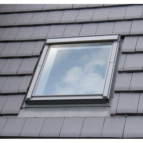 Fenêtre de toit VELUX à rotation - Confort - Motorisation Integra - GGU CK04 007621 55x98