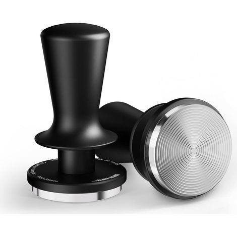 1 Presse à café 54mm, Pression constante 30lbs, Base spirale, Acier inoxydable, Pour machine espresso (1/5)