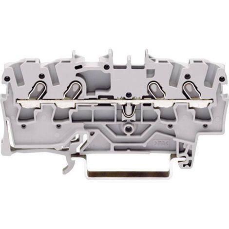 Borne pour conducteur de protection WAGO 2000-1407 3.50 mm ressort de traction Affectation: terre ve