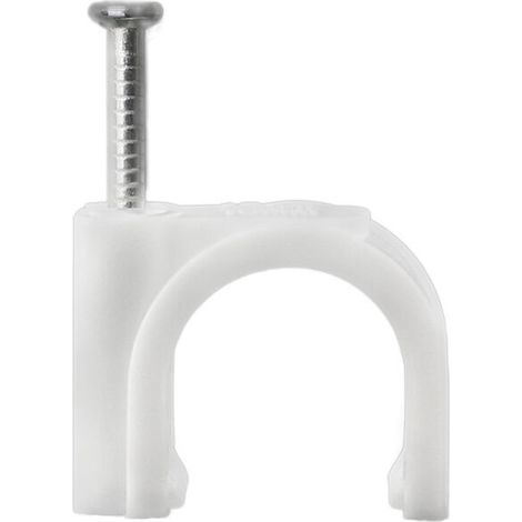 Fascette stringitubo rotonde bianche da 6 mm - Confezione da 100 - AquaForge (1/5)