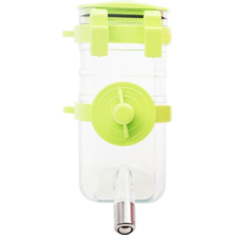Distributeur d'eau pour chien, bouteille automatique suspendue pour animaux de compagnie, pour petits et moyens chiens et chats, vert, 350ML (1/5)