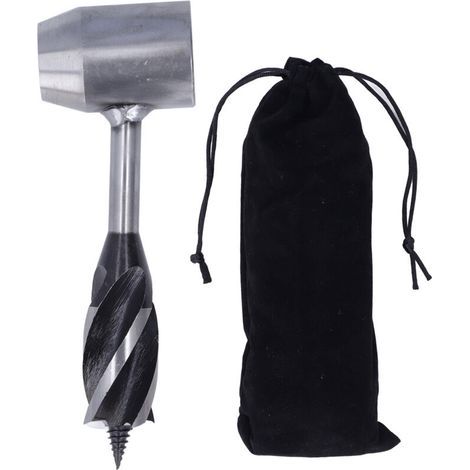 Cette tarière en acier au carbone de 25 mm est facile à transporter, et chaque tarière est conçue par des professionnels pour être un outil idéal pour les sports de plein air, l'exploitation forestièr (1/5)