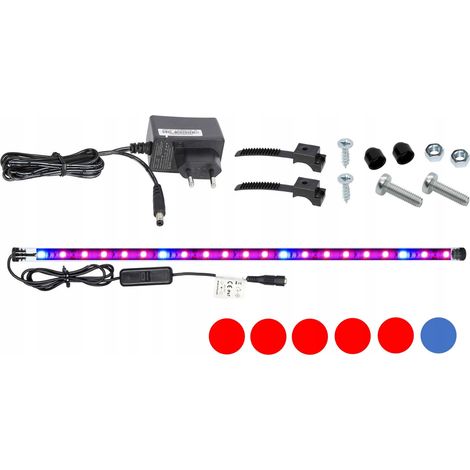 L谩mpara fluorescente LED PLANT para plantas, acuario de 50 cm, GROW 5:1 (1/5)