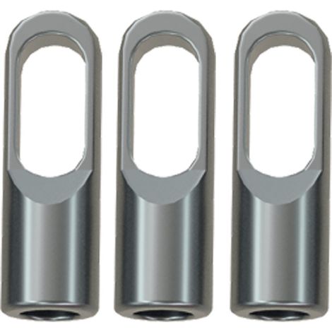 Zugösen-Set Ø 4,5 mm, GF3 SLIM 3 Stück, Edelstahl, Gewinde RTG