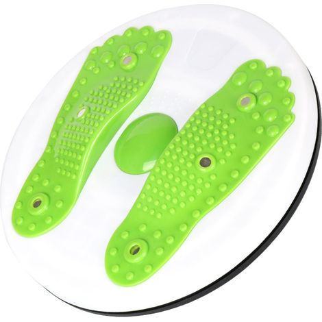 Fitness-Drehscheibe für Taille, Magnetbrett, Fußmassage-Drehplatte, Balance-Drehbrett für Aerobic-Übungen (1/5)