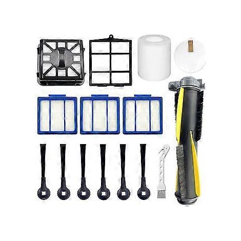14 pièces de rechange pour aspirateur robot IQ RV1001AE RV101 : filtre en feutre mousse, accessoire pour base autonettoyante (1/5)