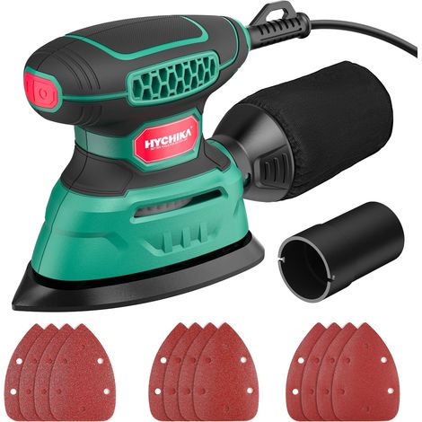 Ponceuse Bois 140W 13000OPM, Dépoussiérage efficace. (1/5)