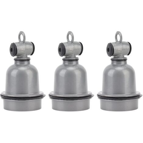 3 Pièces E27 Support De Lampe En Céramique Support De Lampe Thermique Interface Douille De Lampe étanche Thermique Petit T Design Pour les Besoins D'éclairage Intérieur Et Extérieur