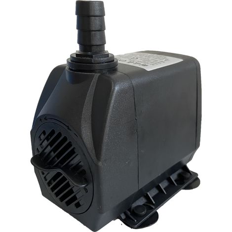 Lntyq Mini-Wasserpumpe (600 l/h, 10 W), ultraleise Aquariumpumpe mit hohem Hub, Springbrunnenpumpe mit 1,5 m Stromkabel, für Teiche, Brunnen, Statuen (1/4)