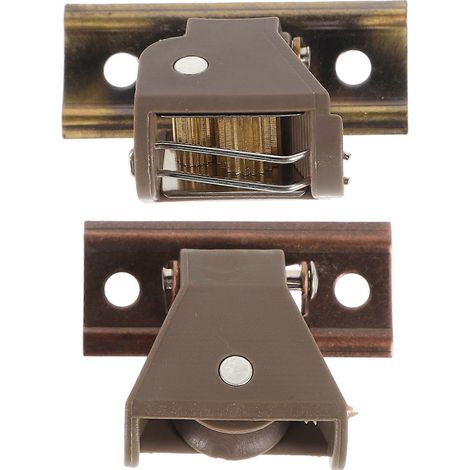 jeu de poulies de blocage pour cordon de rideau, poulie de levage pour store enrouleur en bambou, poulie de verrouillage robuste pour stores (1/4)