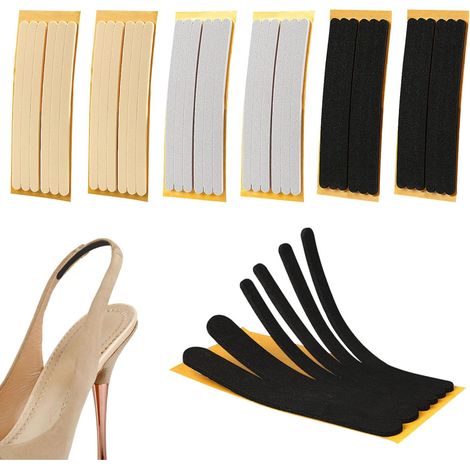 Garniture Pour Talons - Bandes Antidérapantes En EVA - Pour Sandales À Bride Arrière Et Chaussures De Sport - 36 Pièces (1/5)