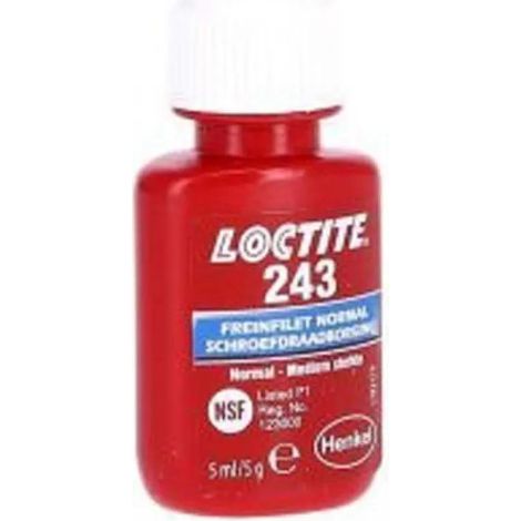 Frein filet Loctite 243 blau 5 ml Flasche