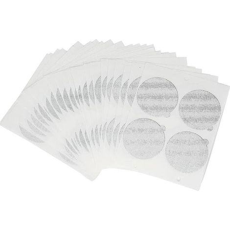 100 opercules adhésifs en aluminium pour capsules de café vides et réutilisables (1/5)