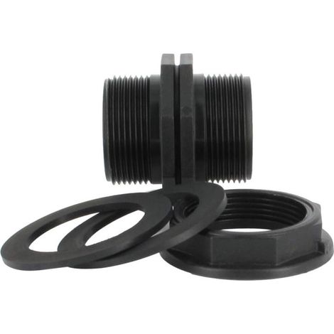 Trop-plein cuve eau 1000L - Mâle 1''1/2 Pas gaz (40x49 mm) (1/4)