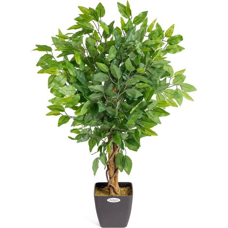 Artificial Green Ficus Tree - 90cm