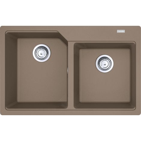 Franke Urban Ubg 620-36-33. Tipo di lavello: Lavello sottopiano, Forma del lavandino: Rettangolare, Materiale del lavandino: Fragranito. Larghezza: 780 mm, Lunghezza: 500 mm, Larghez... - 114.0686.765
