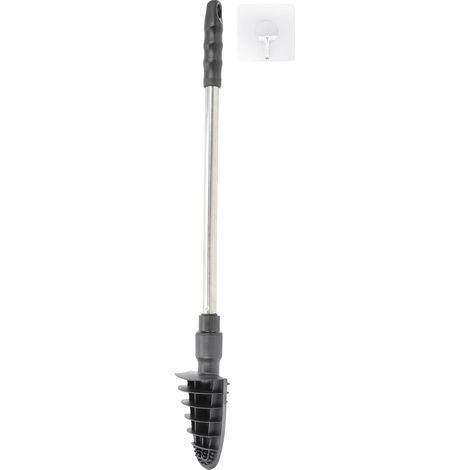 Wall Mounted Toilet Brush with Long Handle Flexible Silicone