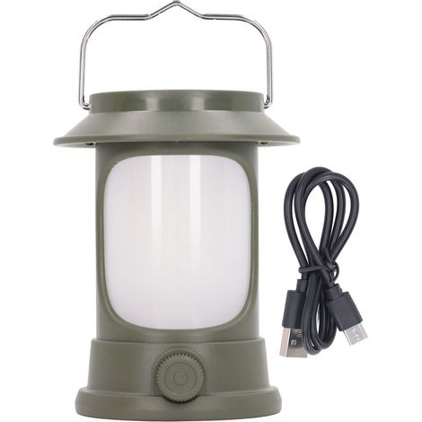 Lampe portable rechargeable par USB, lampe solaire pour le camping et l'éclairage extérieur (jardin) - AquaForge (1/5)