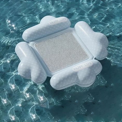 Matelas gonflable pour piscine, matelas flottant familial pour piscine et plage