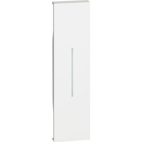 BTicino Living NOW Cover Bianca illuminabile - KW01