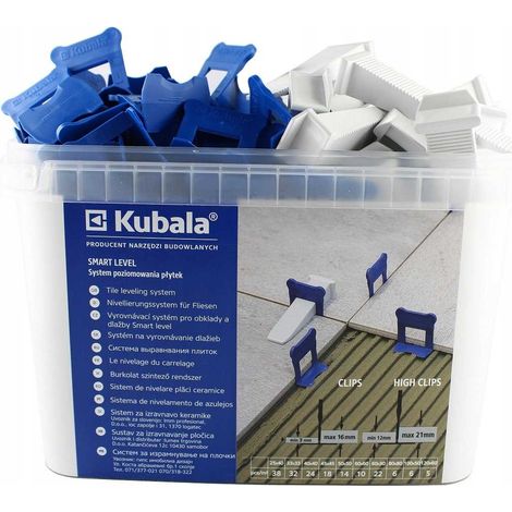 SISTEMA DE NIVELACIÓN DE AZULEJOS KUBALA SMART LEVEL 1898 CLIPS